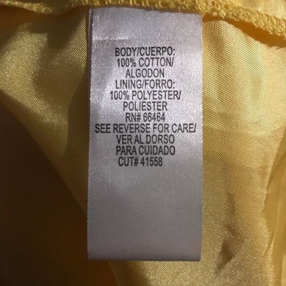 Studio I Sundress in Yellow! NWT! - Picture 5 of 5